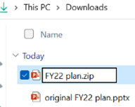 Renaming file in Explorer