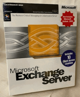 Exchange Server box